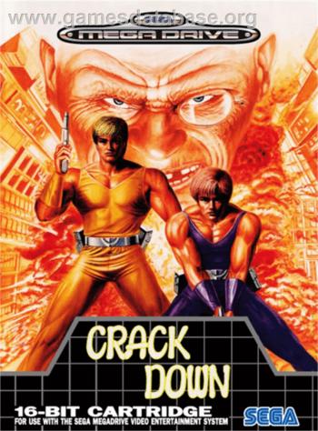 Cover Crack Down for Genesis - Mega Drive